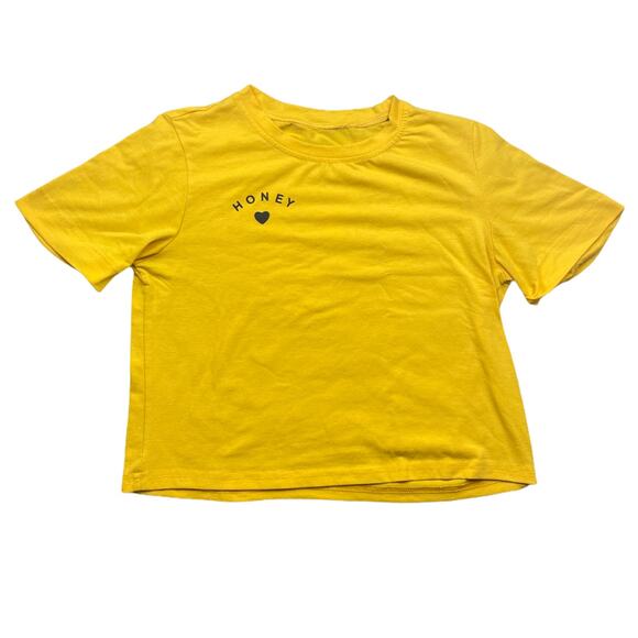 Cute Cropped Honey T Shirt - Picture 1 of 3